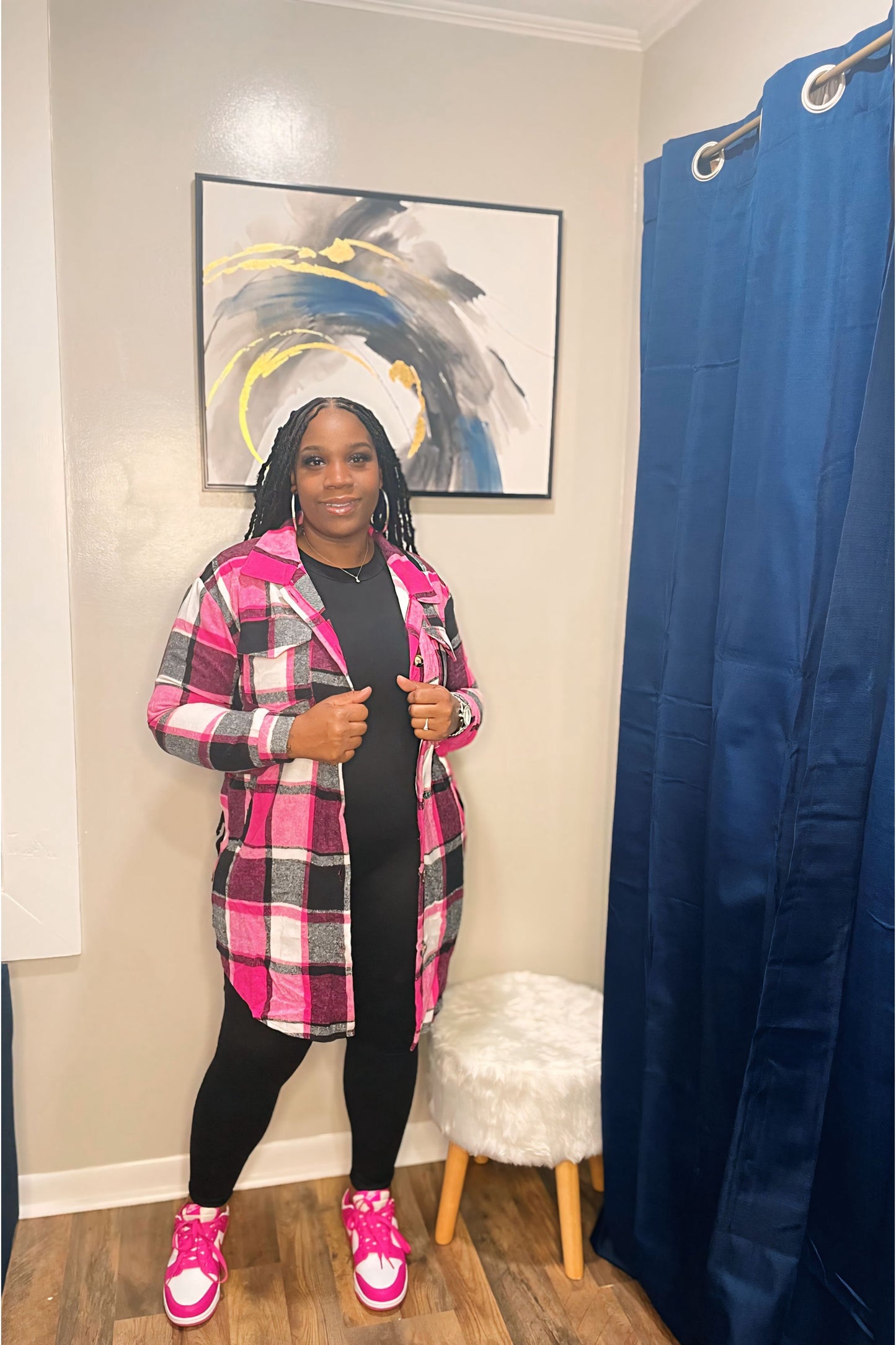 Frisky Feline Jumpsuit - Black