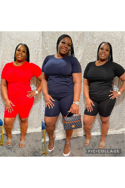 Essential Attire Biker Short Set