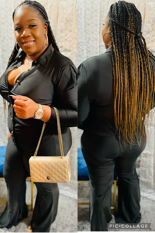 BlackOut Pant Set