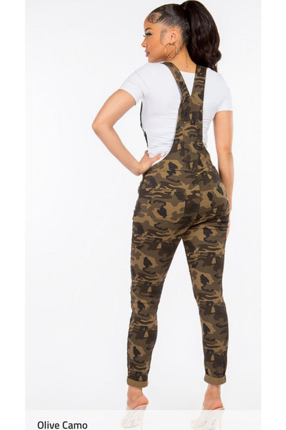 Over It Camo Overalls