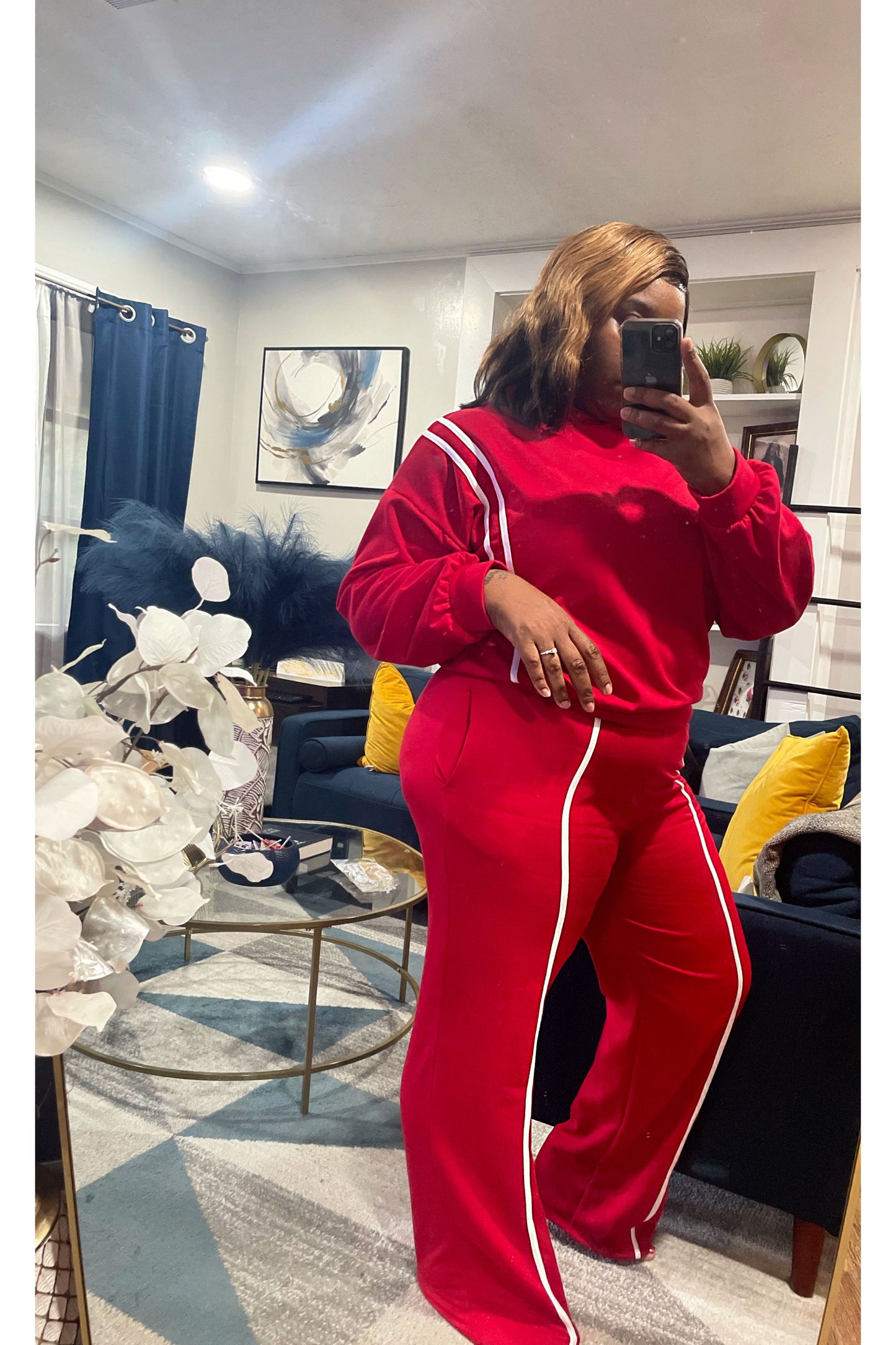 Curvy Cozy Stripe Set