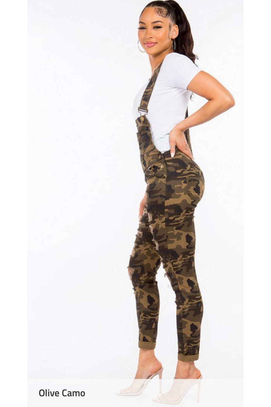 Over It Camo Overalls