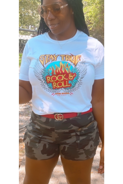 Stay True Graphic T Shirt