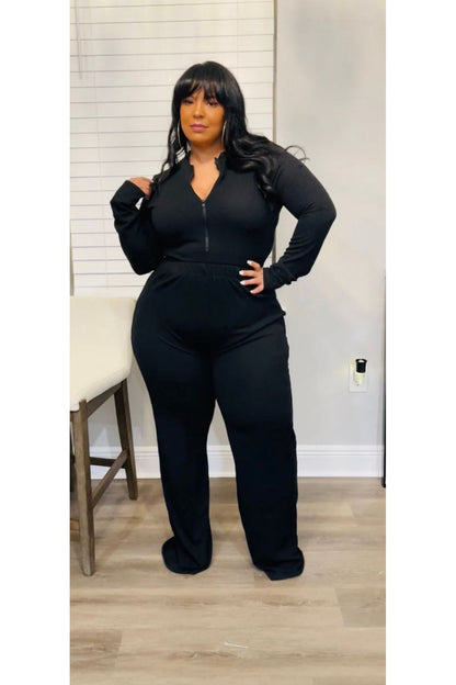 The Curve Crushed Rib Bodysuit Set