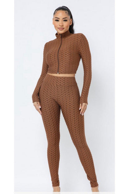 Zip Me Up Legging Set