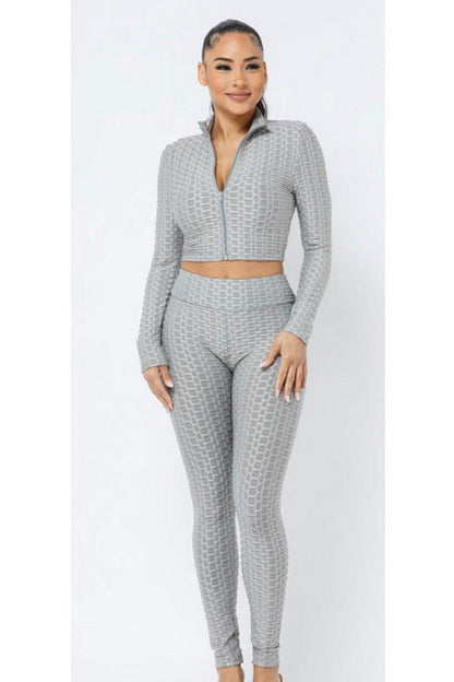 Zip Me Up Legging Set
