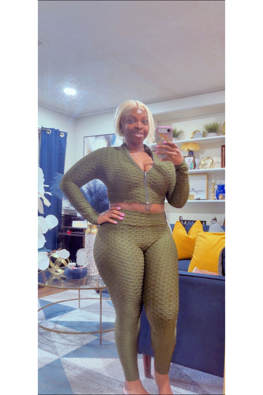 Zip Me Up Legging Set