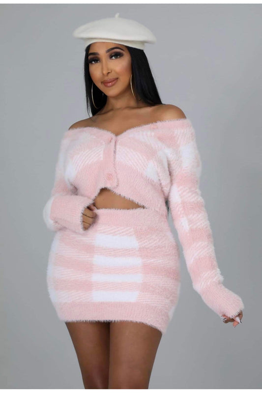 Blush Me Skirt Set