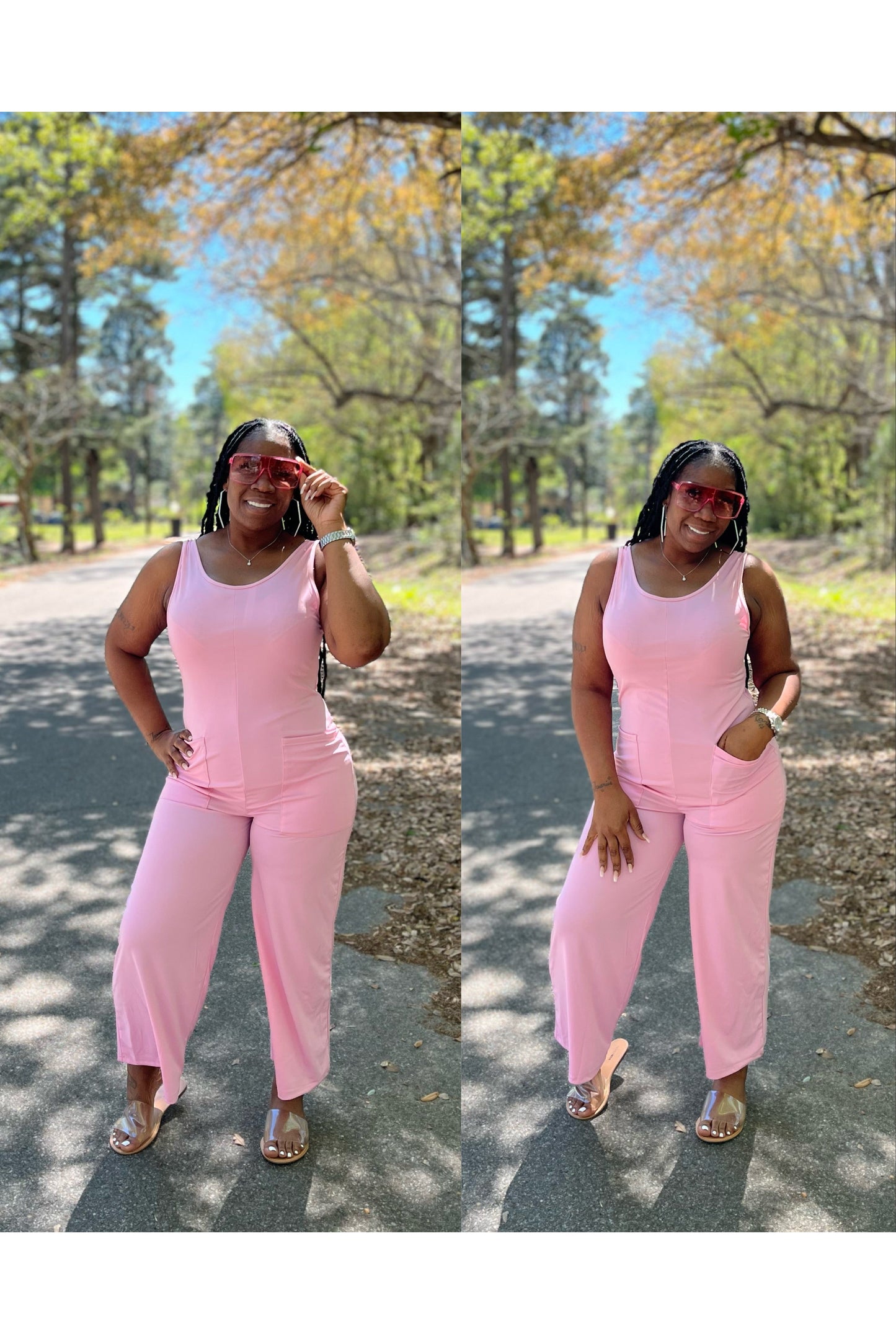 Pink Lemonade Jumpsuit