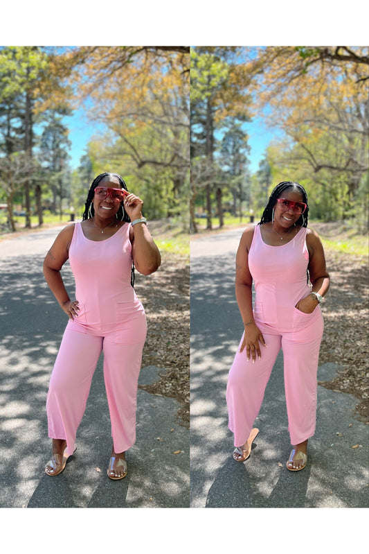 Pink Lemonade Jumpsuit