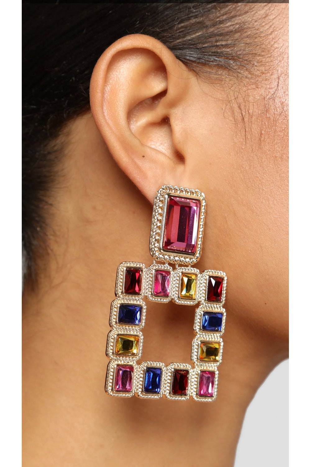 Luxurious Gemstone Earrings