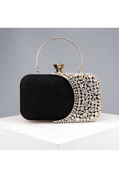 Cocktail Hour Beaded Clutch Evening Bag